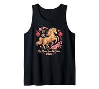 Festive 2026 Crazy Horse Lady My Mane Year to Shine Fortune Tank Top
