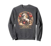 Festive 2026 Crazy Horse Lady Powered Hay Sass Lunar Rider Sweatshirt