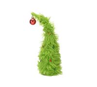 Festive 21Cm Bendy Green Faux Fur Tree