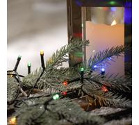 Festive 400 Multi-Coloured Battery Operated String Lights