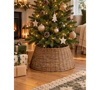 Festive 40cm X 57cm Natural Willow Tree Skirt