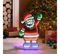 Festive 56Cm Santa Infinity Light