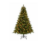 Festive 5ft Pre-Lit Shadowfall Fir Christmas Tree