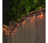 Festive 5m Battery Christmas Flickering LED Firefly Fairy Outdoor String Lights