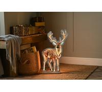 Festive 60Cm Infinity Standing Reindeer