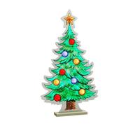 Festive 66Cm Infinity Tree With Baubles