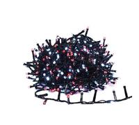 Christmas String Fairy Lights Multifunction Red & White Outdoor 750 LED - 18.72m Firefly