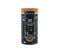 Festive Battery Operated Timer Lights - Multicolour - 50 Leds
