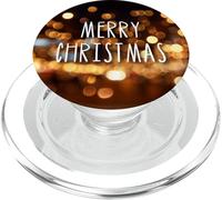 Festive Bokeh Christmas Lights | Xmas Happy Holidays PopSockets PopGrip for MagSafe