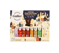 Festive box of chocolate bars Galler Mini Batons, 16 pcs.