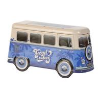 Festive Camper Van Biscuit Tin with 320g Shortbread - Christmas Collectible Tin - Two Packs of Buttery Shortbread Biscuits - Stocking Filler & Holiday Treat