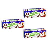 Festive Characters - Milk Chocolate - Enjoy Some Tasty Treats This Christmas With These Festive Characters - Delicious Milk Chocolate Christmas Shapes - Weight: 80g (Approx.) - Pack Of 3