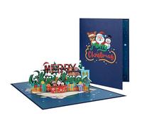 Festive Cheer 3D Pop Up Merry Christmas Card