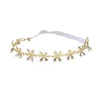 Festive Christmas Flower Hairbands Comfortable Snowflakes Headwear For Baby Girls Stylish Headbands For Infants
