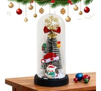 Festive Christmas LED Nightlight - Holiday Tabletop Decorative Lamp for Bedroom, Table, or Shelf Display, Soft Ambient Lighting for Winter Nights, Cozy Christmas Decoration for Home, Kids Room, Office