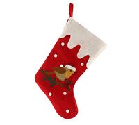 Festive: Christmas Stockings, Robin - 39cm