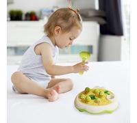 Festive Christmas toy Toys For 2 3 4 5 Year Old Boys Toys For 2 4 Year Old Toddlers Hit The Frog Game Baby Toy Early Learning Birthday Toddler Boys (Green, 16x18x6cm)