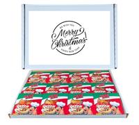 Festive Christmas Treat Box | Gummi Zone Yummy Gummy Pizza | Fun & Fruity Pizza-Shaped Gummy Treats (Pack of 12 Boxes)