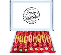 Festive Christmas Treat Box | Refreshers Cherry Cola Chew Bars 24 Pack Box of Classic Retro Sweets Fizzy Sherbet-Filled Cherry & Cola Flavour Chewy Bars Nostalgic Candy Treat