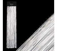 Festive Christmas Tree Decoration 300 Strands Lametta - Silver