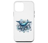 Festive Christmas Whale: Winter Wonder Land Case for iPhone 12 mini
