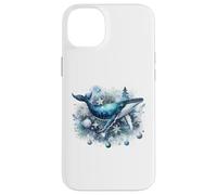 Festive Christmas Whale: Winter Wonder Land Case for iPhone 14 Plus