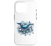 Festive Christmas Whale: Winter Wonder Land Case for iPhone 16 Pro