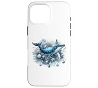 Festive Christmas Whale: Winter Wonder Land Case for iPhone 16 Pro Max