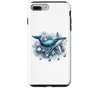 Festive Christmas Whale: Winter Wonder Land Case for iPhone 7 Plus/8 Plus