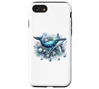 Festive Christmas Whale: Winter Wonder Land Case for iPhone SE (2020) / 7/8