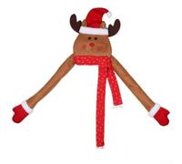 Festive Cloth Snowman Tree Decoration 133x115cm(Moose)