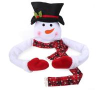 Festive Cloth Snowman Tree Decoration 133x115cm(Snowman)
