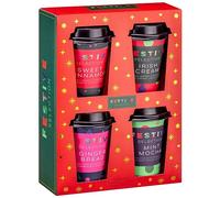 Festive Coffee Collection Boxed Gift Set Mini Cups Instant Coffee 4 x 22g