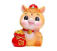 Festive Desktop Ornament for Home Bringing Joy and Fortune to Your Living Space Crafted from Durable Resin Material (F, 8x7x5cm)