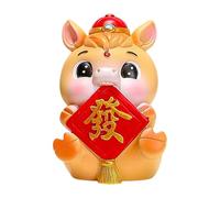 Festive Desktop Ornament for Home Bringing Joy and Fortune to Your Living Space Crafted from Durable Resin Material (C, 8x7x5cm)