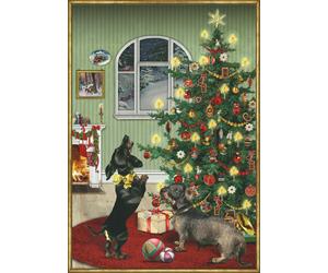 Festive Dogs Coppenrath Advent Calendar 29.7 cm Barbara Behr 29.7 x 42 cm