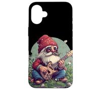 Festive Dwarf with Guitar for a Lively Vibe Case for iPhone 16 Plus