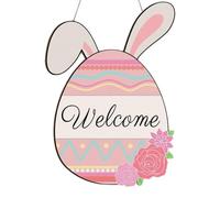 Festive Easter Door Decoration Lovely Rabbit Carfts Pendant For Happy Easter