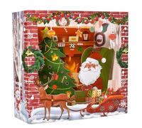 Festive Eve Delight Santa’s Cozy 3D Pop Up Christmas Card