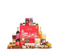 Festive Family Christmas Hamper - Luxury Gift Basket Filled with Indulgent Sweet and Savoury Treats - Perfect for Sharing During the Festive Season, Family Gatherings and Christmas Celebrations