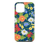 Festive Florals - Multi-color Flowers and Leaves Case for iPhone 12 Pro Max