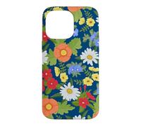 Festive Florals - Multi-color Flowers and Leaves Case for iPhone 14 Pro Max