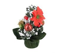 Festive for mini Christmas Tree 16cm for Home Office Party Festive(4#)
