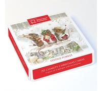 Festive Forest British Heart Foundation Charity Christmas Cards - Pack of 20