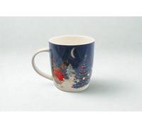 Maison & White Festive Forest Friends Magic is in The Air Gonk Mug | M&W | Christmas Robins Coffee Cup, Hot Chocoalte Mug