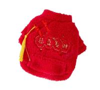 Festive fresh Year Knitted Sweaters for Small and Medium-Sized Dogs (Teddy, Bichon Frise) - Year's Clothing(Fortune Tassel,XS)