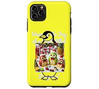 Festive Fruit Penguins Christmas Design for Holiday Cheer Case for iPhone 11 Pro Max