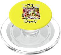 Festive Fruit Penguins Christmas Design for Holiday Cheer PopSockets PopGrip for MagSafe