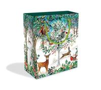 Festive Gift Bag Wildlife Medium - Xmas Designer Artwork by Jo Spicer