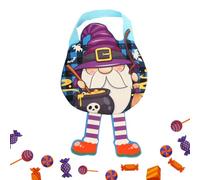 Festive Gift Bags for Celebrations - Halloween Sweets Bags | Busy Fabric Goodie Bag for School Events Rounds Retail Shops Family Organizers Reunion, a, Se référer au descriptif, Refer to description